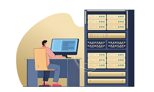 Server Illustration